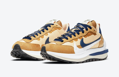 Vaporwaffle Sacai Tan Navy