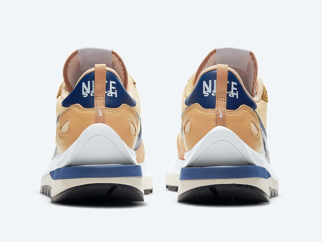Vaporwaffle Sacai Tan Navy