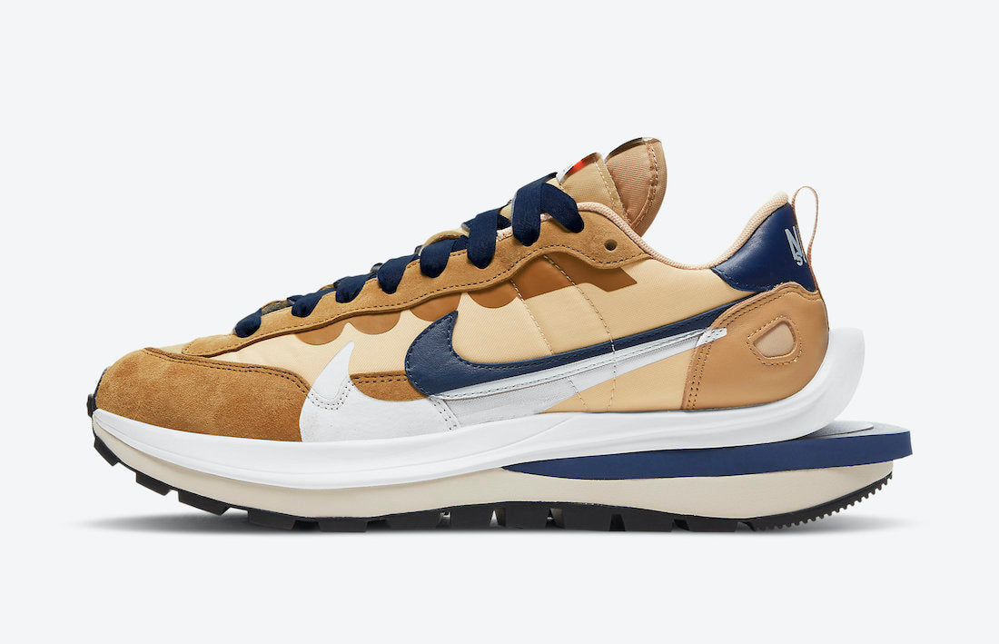 Vaporwaffle Sacai Tan Navy